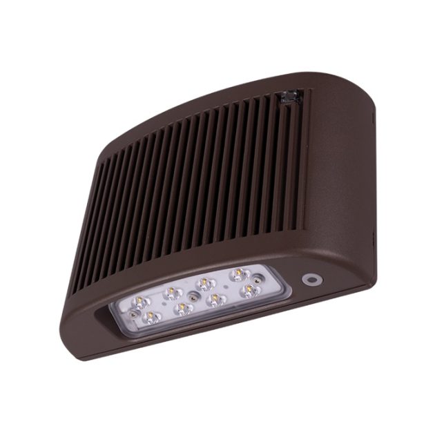 LED Emergency Wall Pack with Motion Sensor and Battery Backup