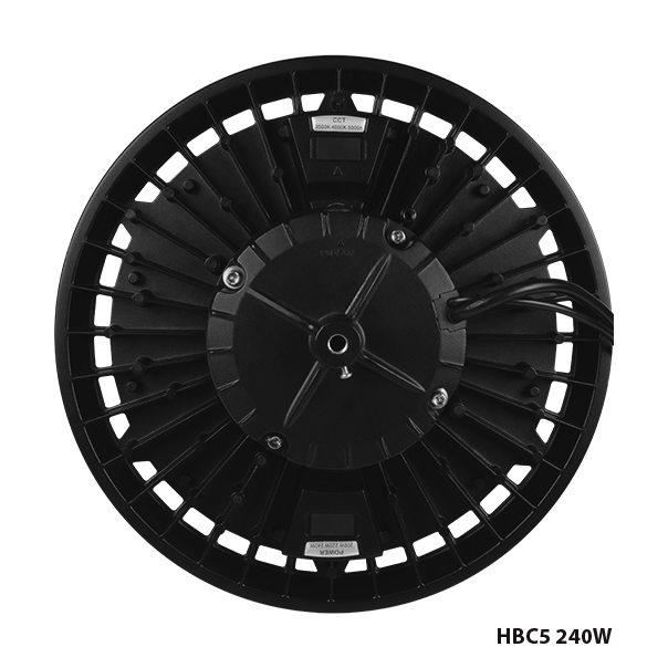 HBC5 – Selectable LED Low Bay/High Bay – NICOR Lighting