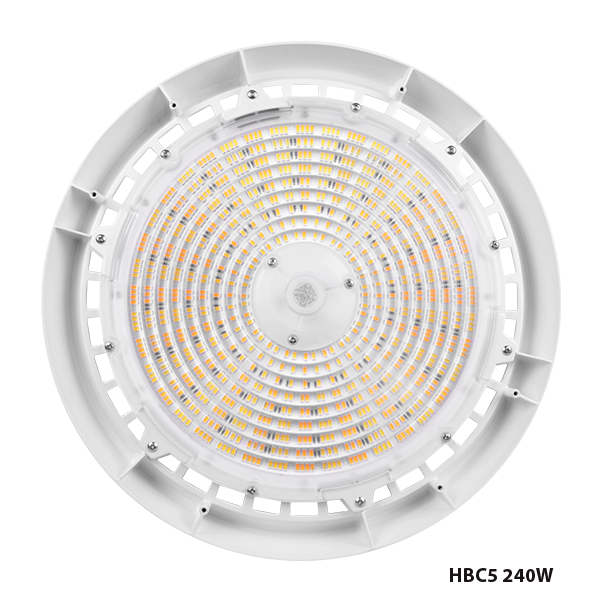 HBC5 – Selectable LED Low Bay/High Bay – NICOR Lighting